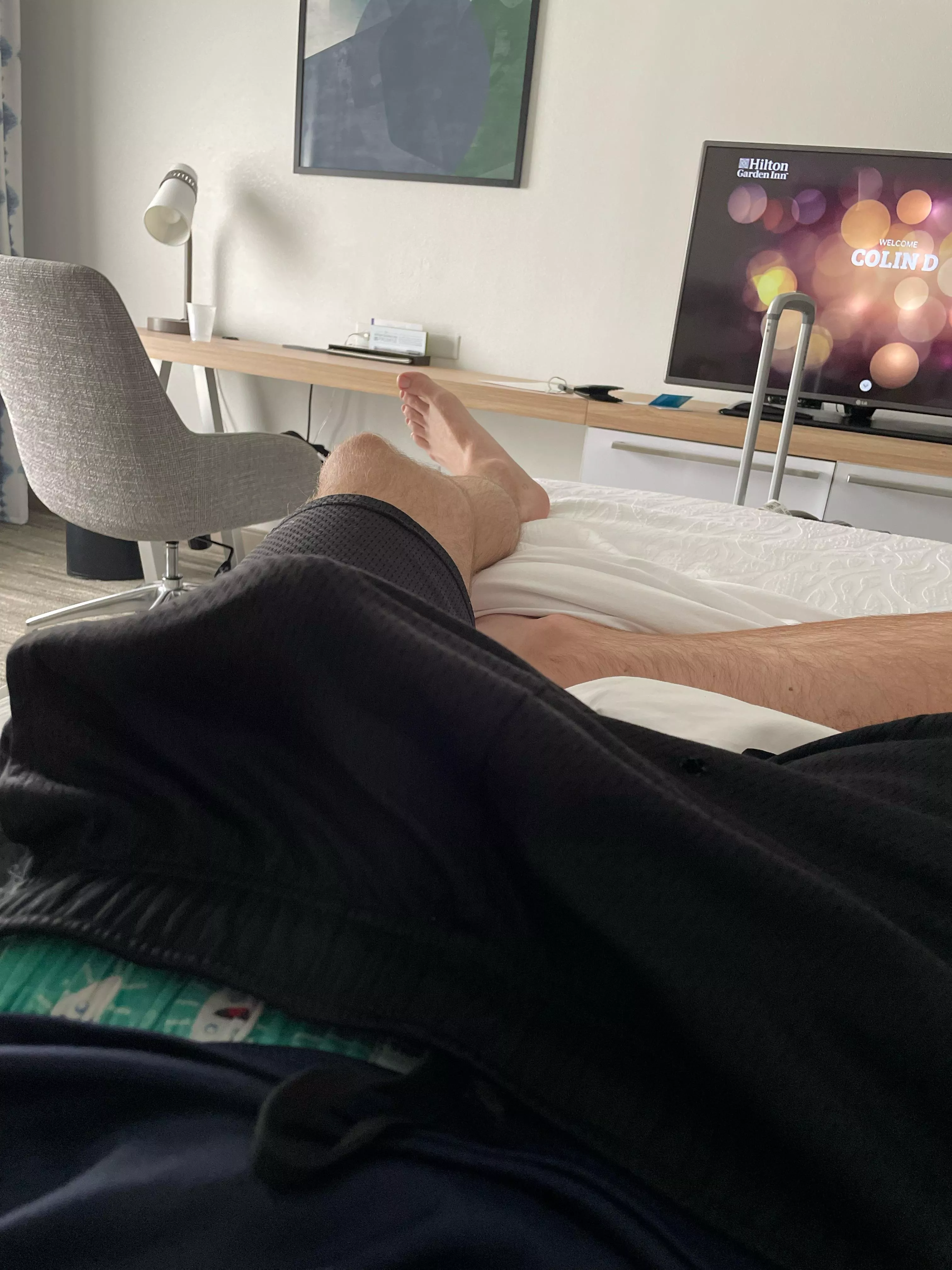 Woohoo for work trips posted by passingtime2022