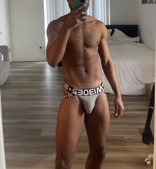 Wore my favorite jock to the gym today😈 by mercenary_visual