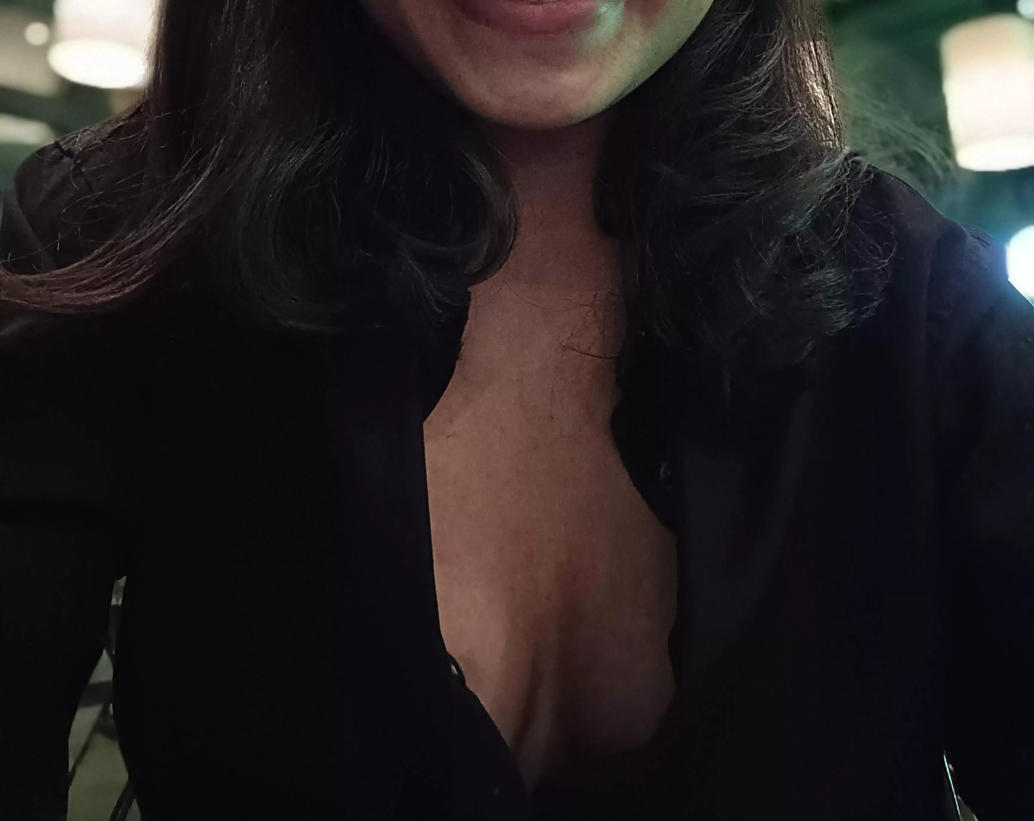 wore this just so his eyes wouldn't be anywhere else [F] posted by Crazy_Negotiation_50