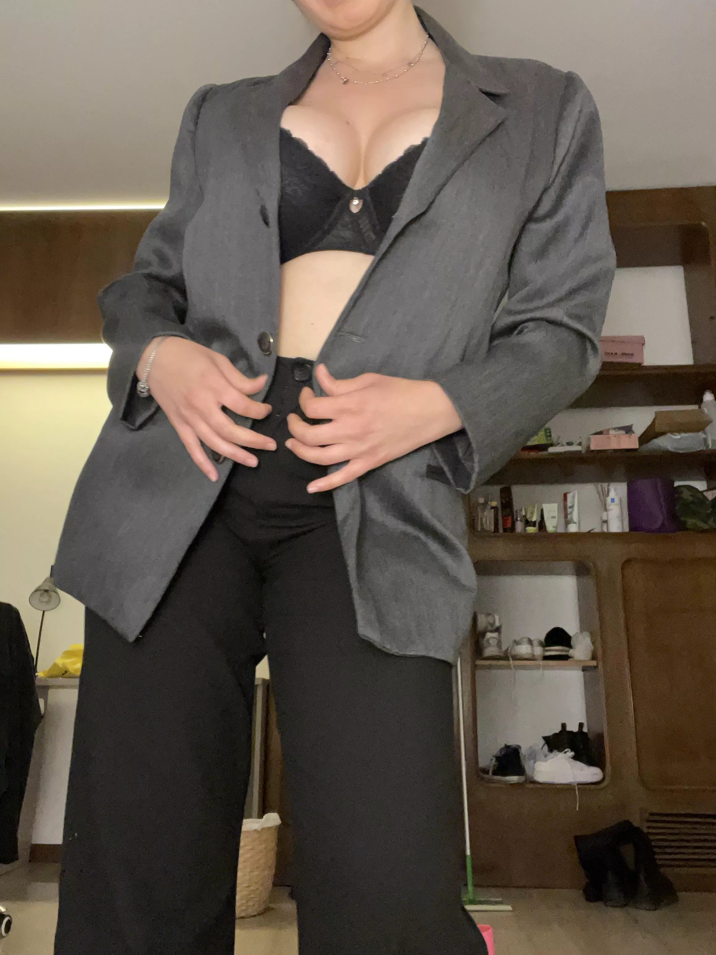 Wore this to uni today 🥵💦 posted by katy_viix