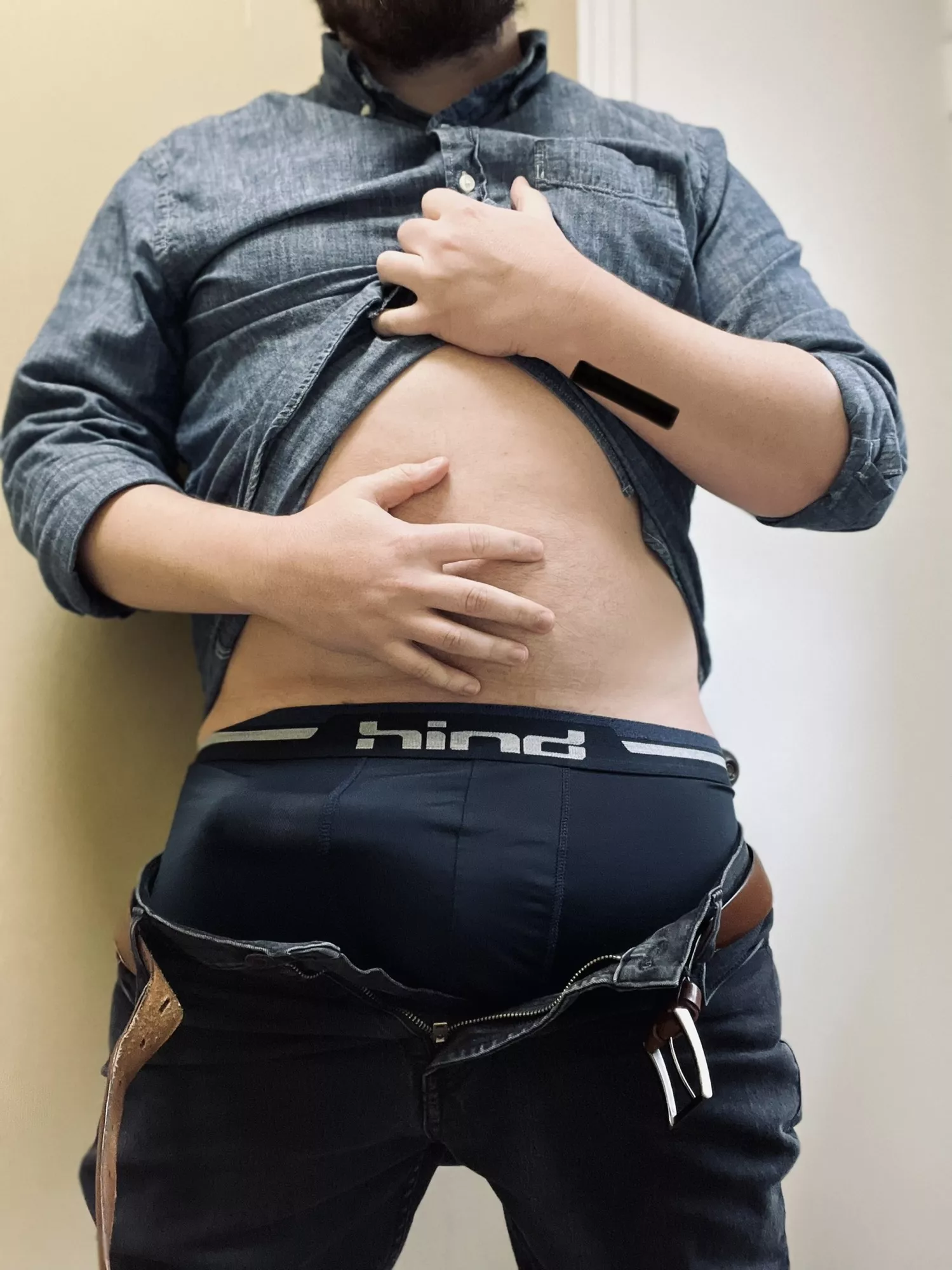 Work bulge posted by DadBodKing_