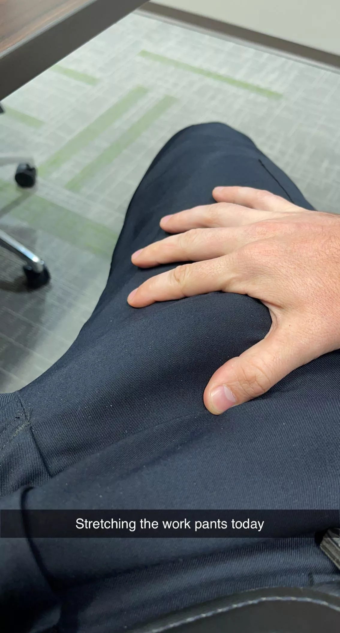 Work pants are tight. posted by kenborn77