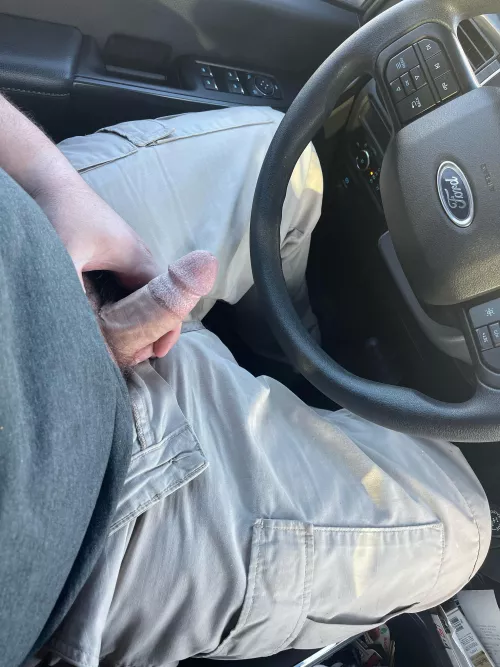 Work time selfie. Got bored… by Lanky-Caterpillar-74