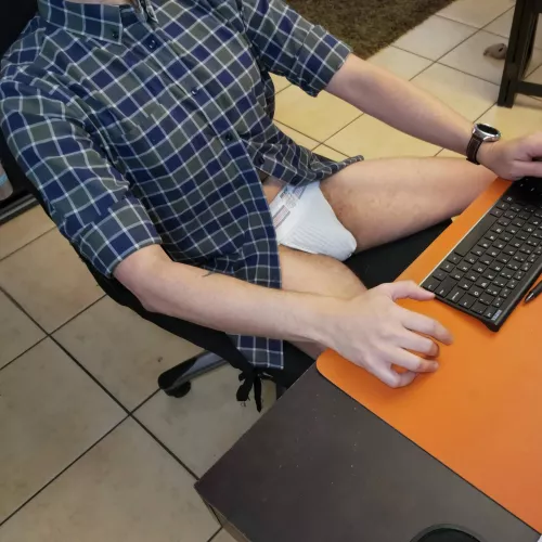 Work uniform by Platinum__Xero