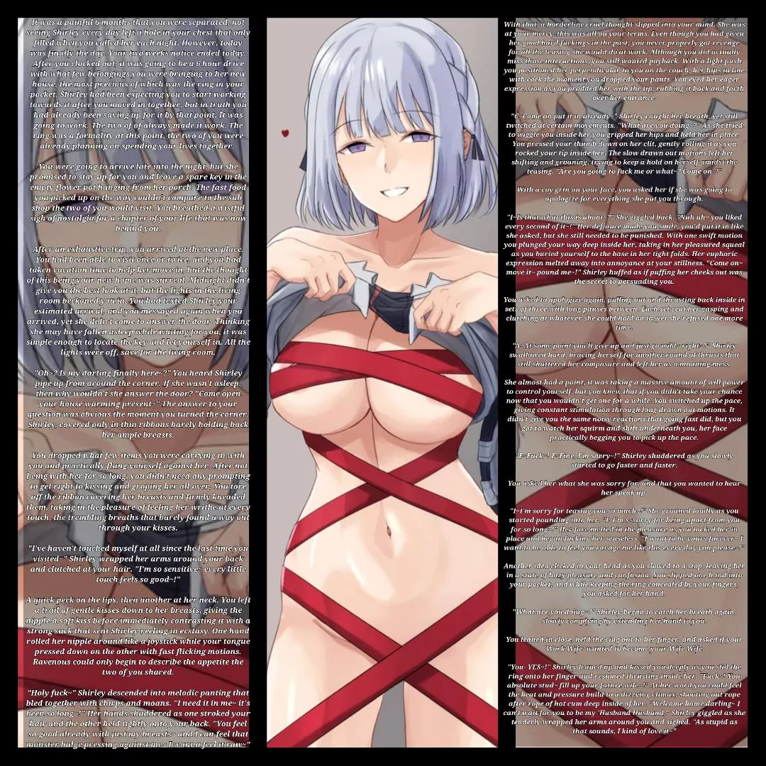 Work Wife to Wife Wife part 5! [Coworker] [Office Lady] [Brat] [Femsub] [Relationship Progression] posted by CaptainAtinizer