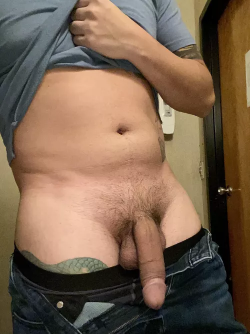 Work with the bathroom door unlocked. by UnknownTx29