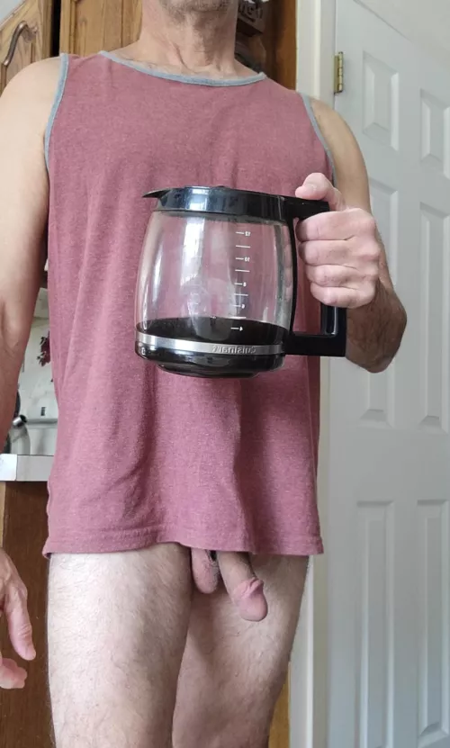 Working at home = bottomless coffee & no pants by Drink-N-Play-65