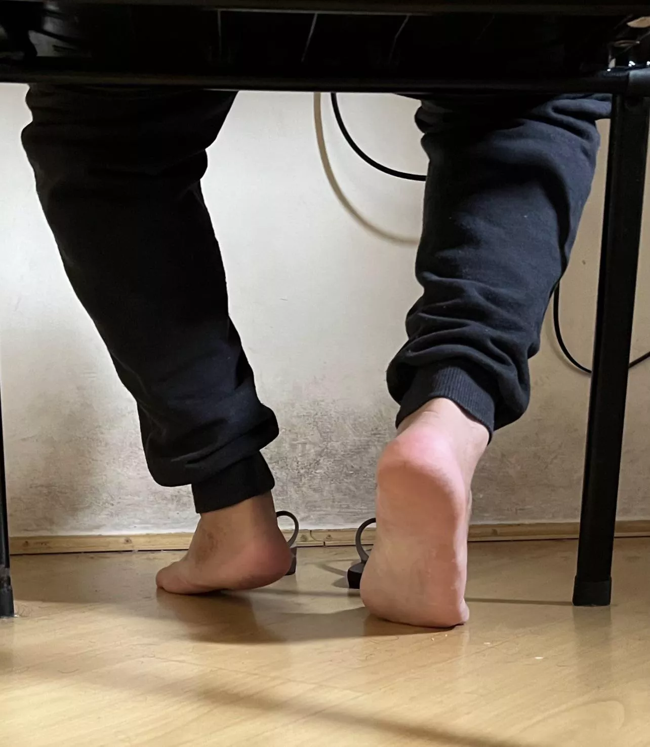 Working from home bare feet posted by Shot-Top6166