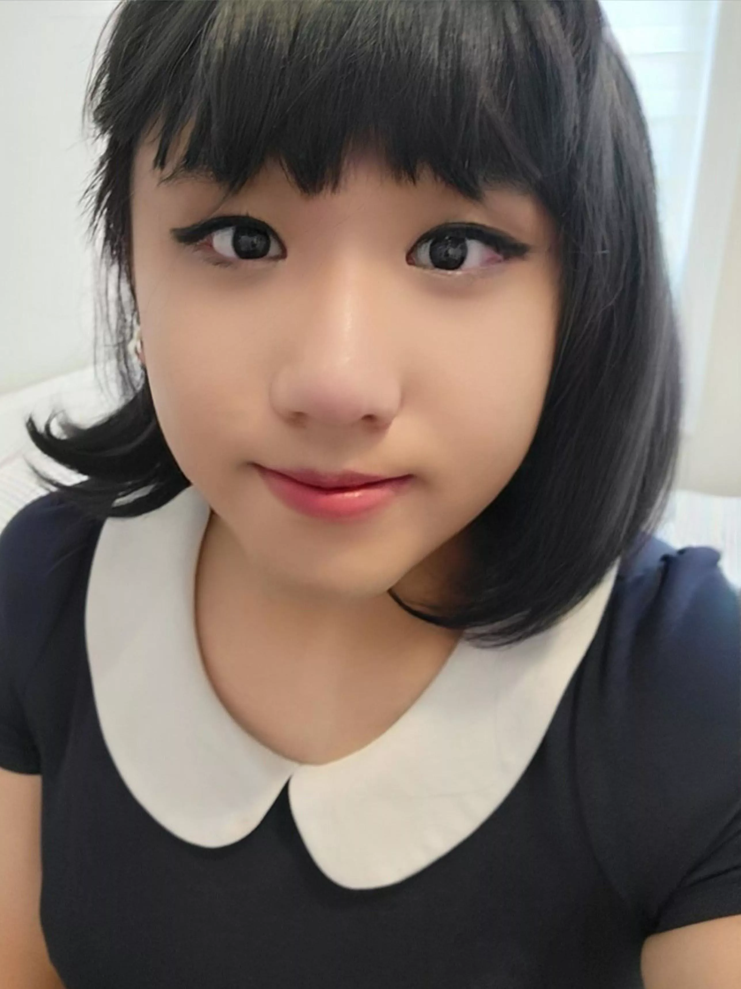 Working on my eyeliner skills. How am I doing? posted by meganmacon