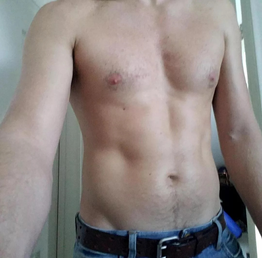 working on my physique, good enough to have a little pet yet? posted by ATX-HTX