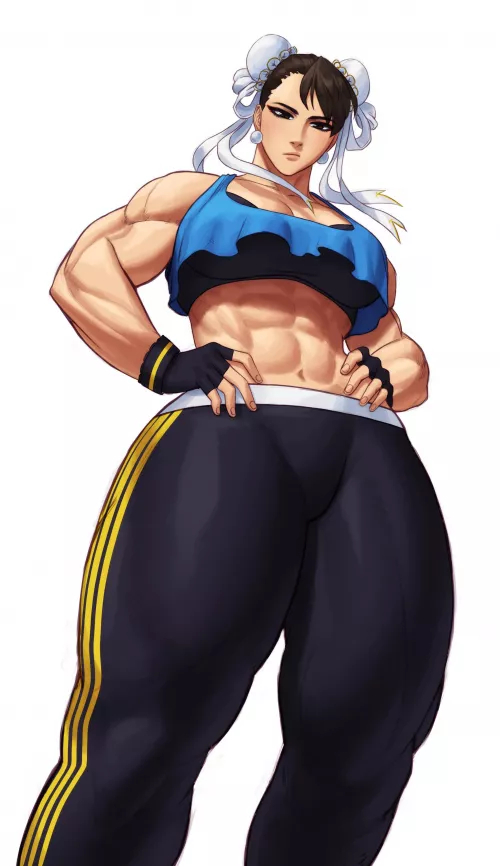 workout chun li(@Sotchosis)[Street Fighter] by TheTMoneyMan