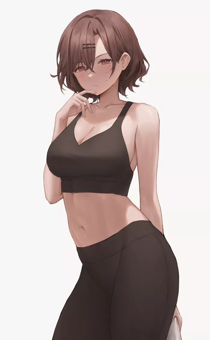 Workout Madoka [Idolmaster] posted by ArmorXIII