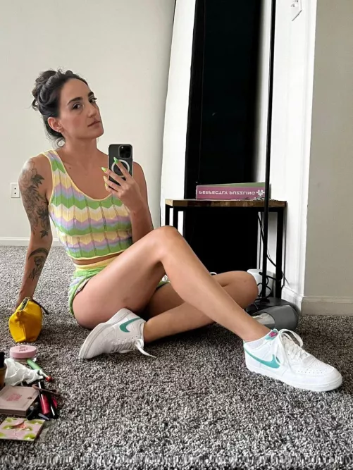 Workout outfit by cocothedestroyerr