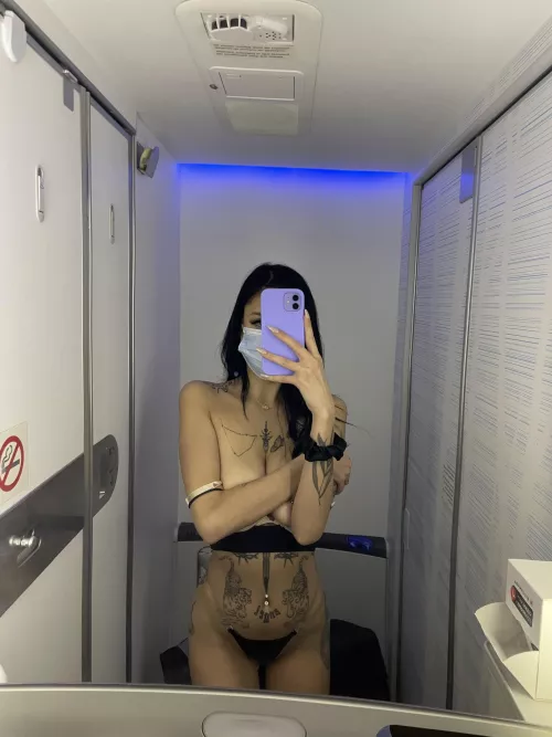 would u join me in the plane bathroom? by yourfavegal3
