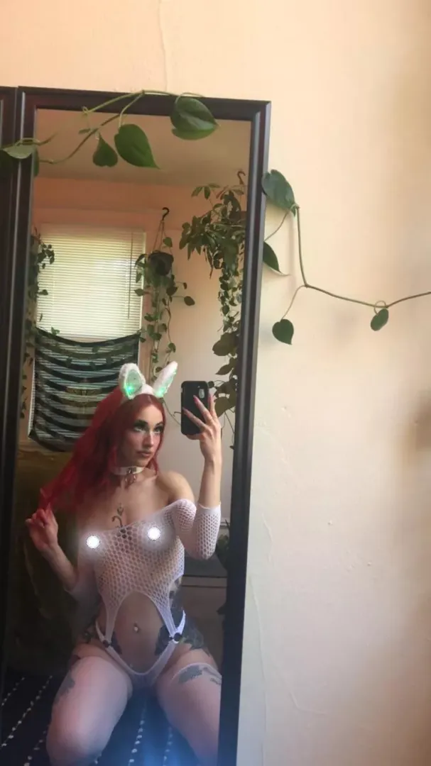 Would you adopt me?🥺🐇 posted by Feral_nymph
