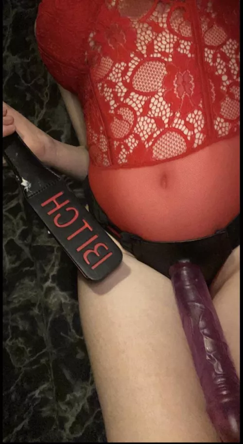 Would you be a good bitch and sit on my lap? 😈 by Poisonivy309