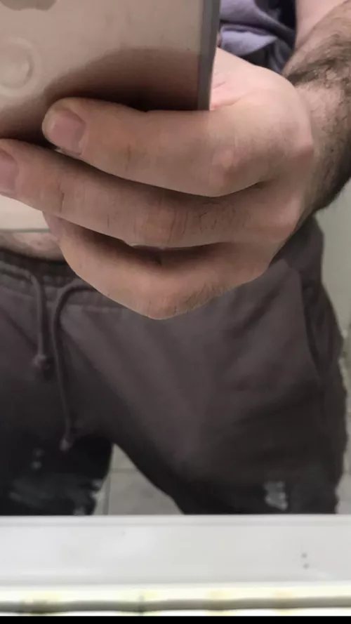 Would you be tempted to pull my sweats down? by Cd21_