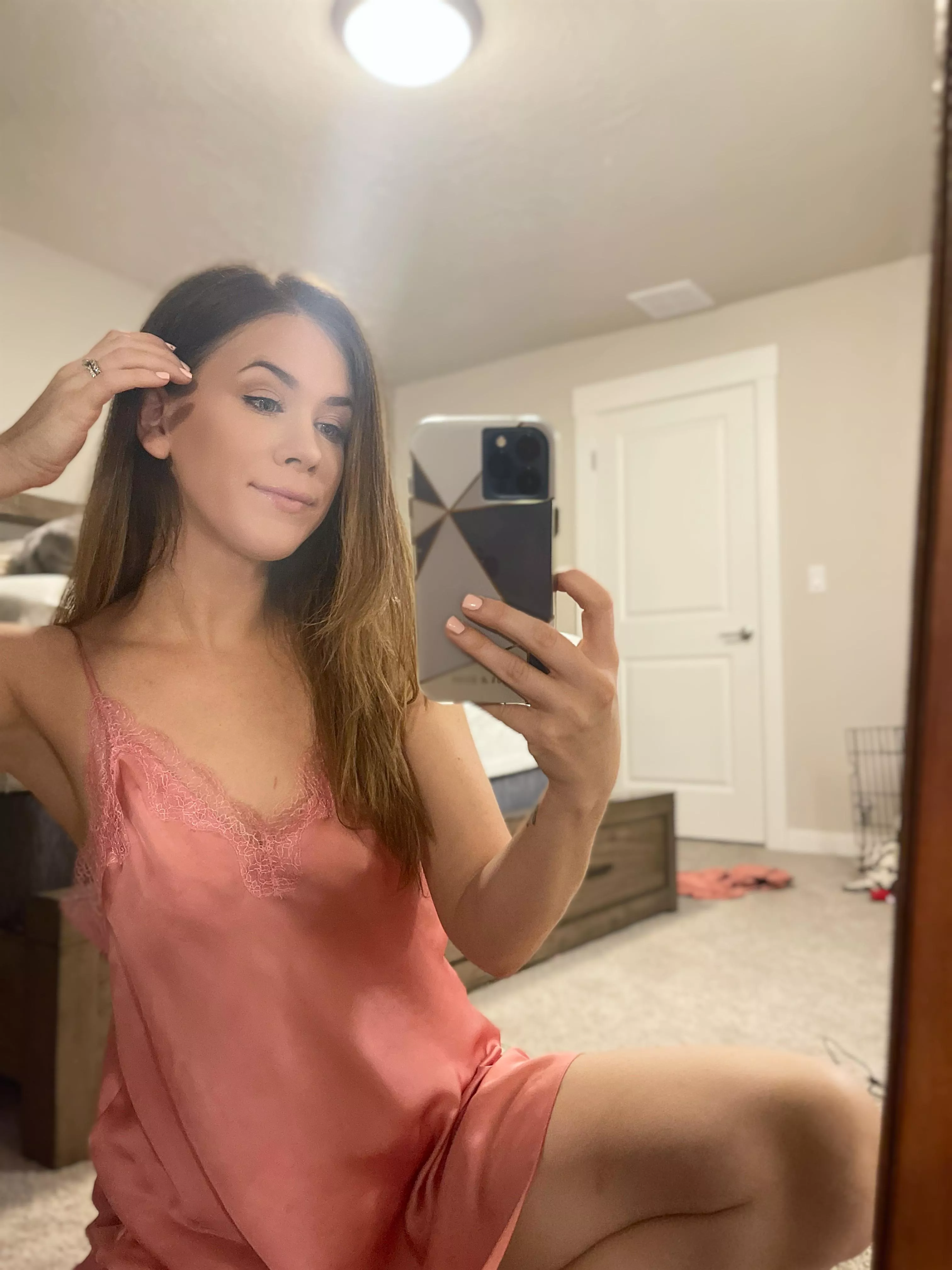 Would you come strip this nightgown off my wife while I’m out of town? posted by bisforblowjob