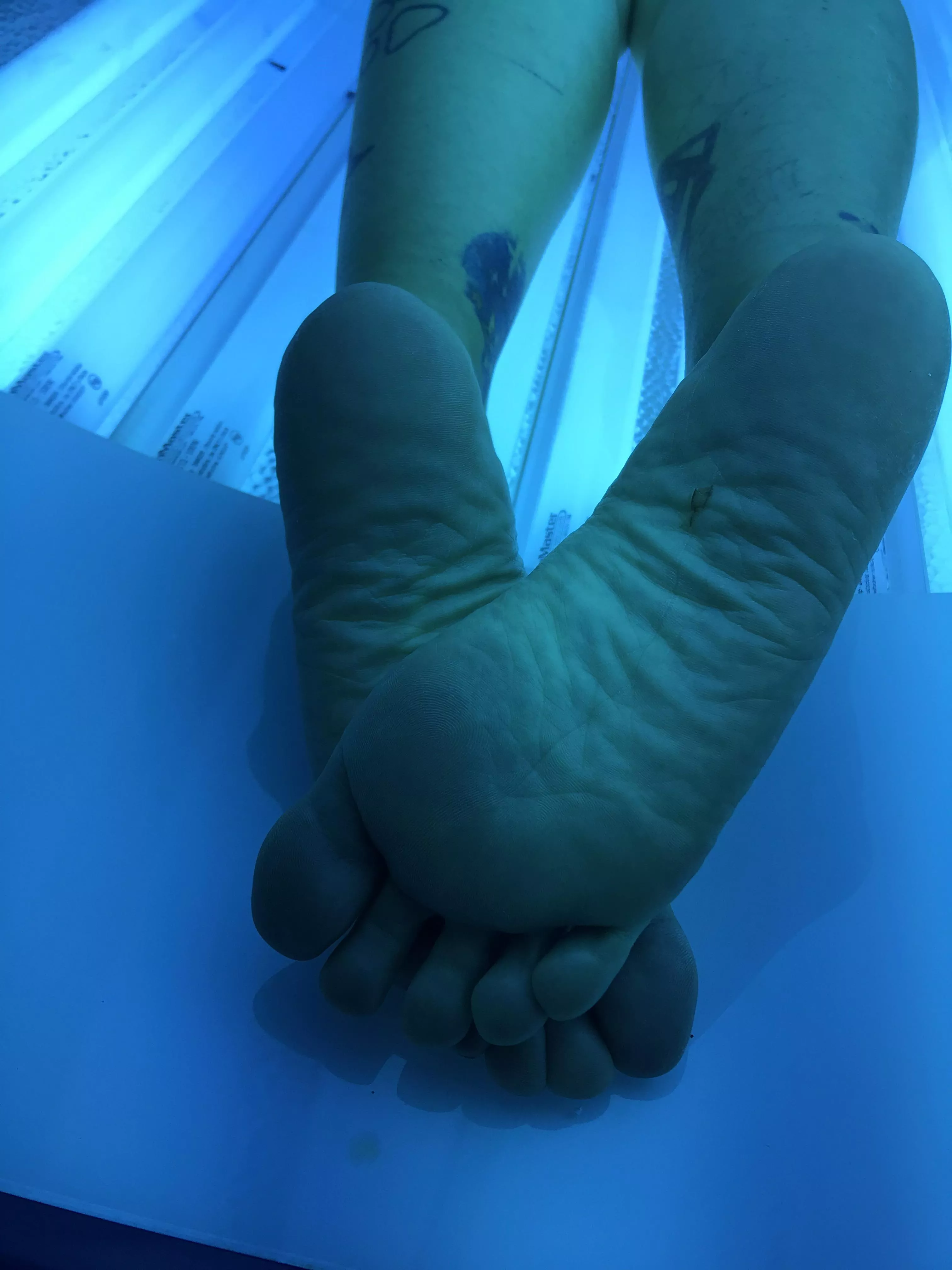 Would you cum all over my soles? posted by bubtheman1