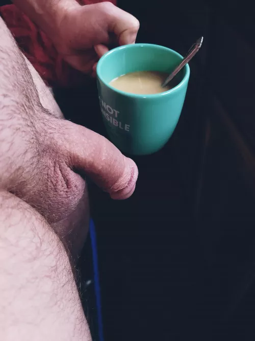 Would you enjoy me for a cup of coffee? I will serve you on your knees. by allnaturalself
