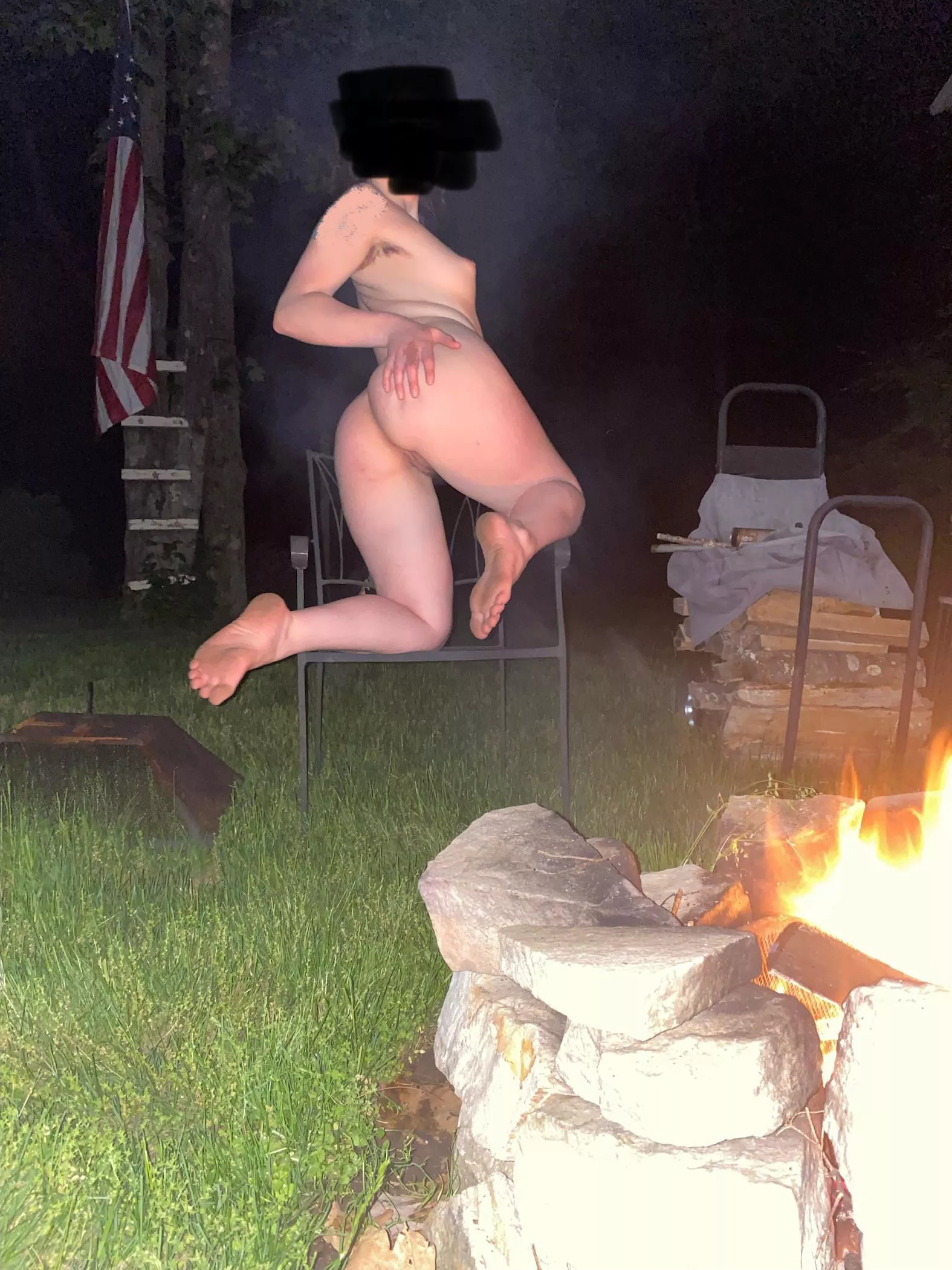 Would you fuck me by the fire? Sorry my soles are dirty daddy 😔 posted by nudelovecouple