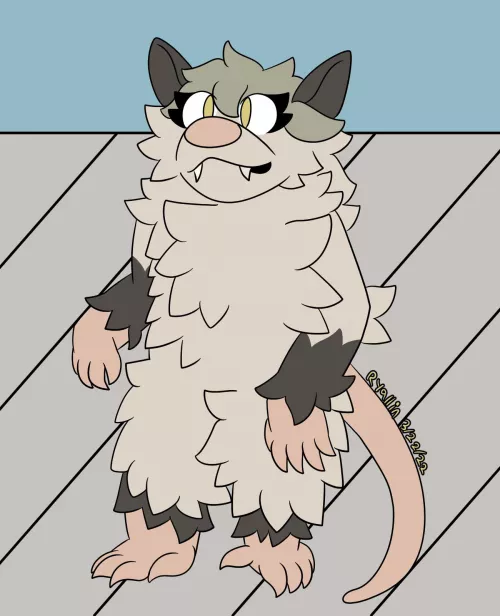 would you give them one corn chip (art: me) by Ryallin