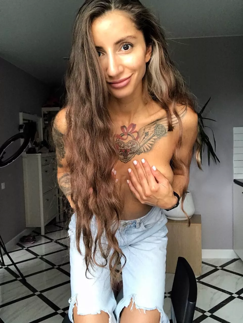 Would you hold my boobs for me already? posted by xxxquestions