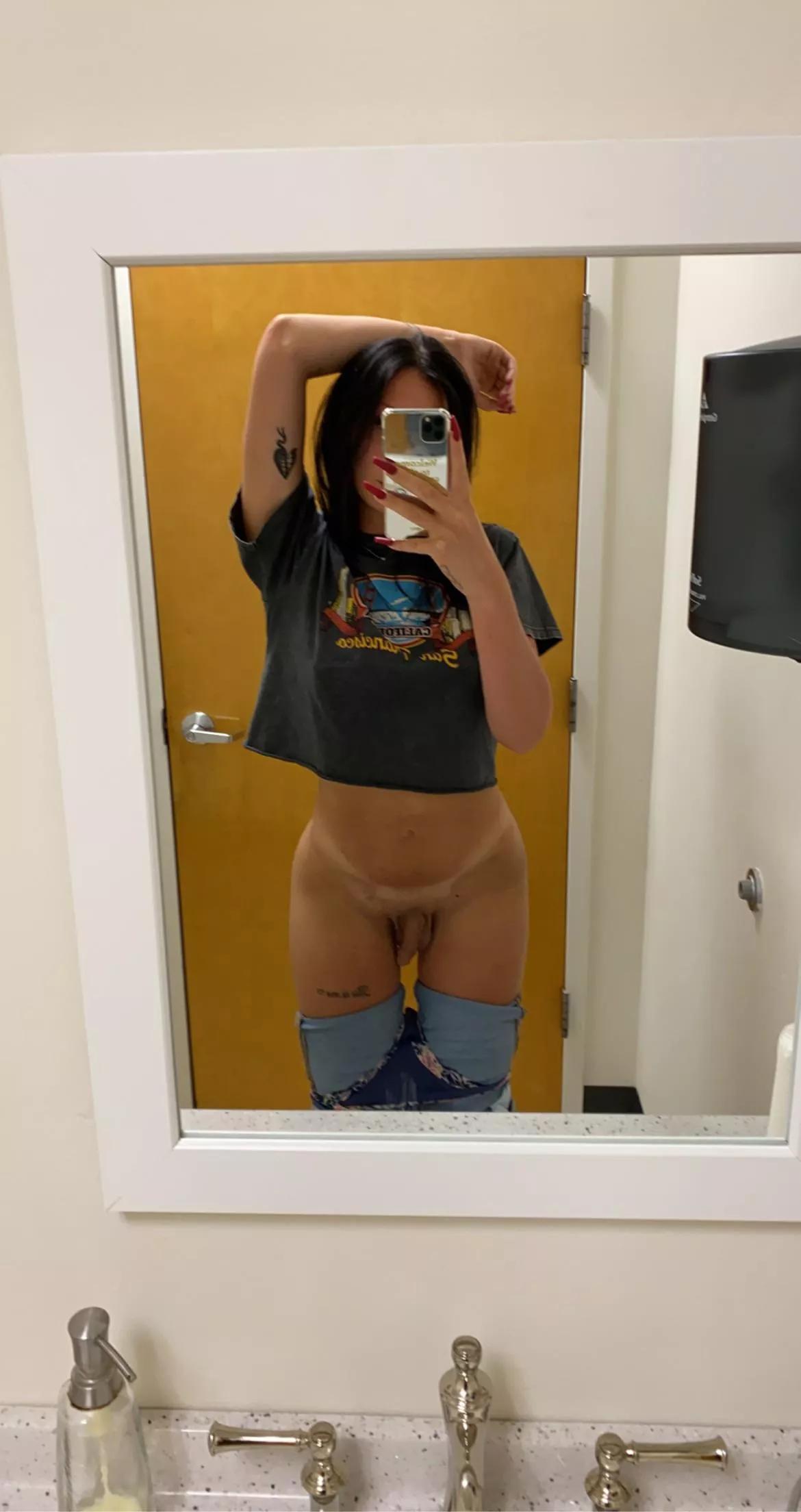 Would you join me on a public bathroom for an afternoon delight? posted by Transand22