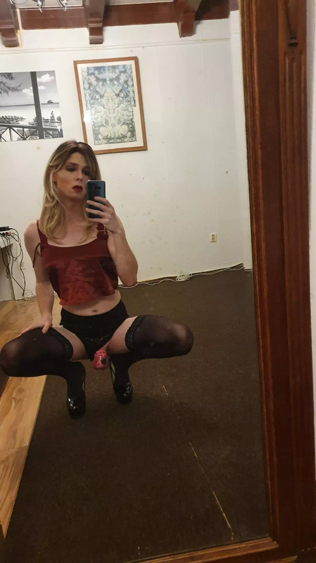 Would you keep me in chastity until the only thing that's on my mind is Cock posted by Visible_Syrup_2541