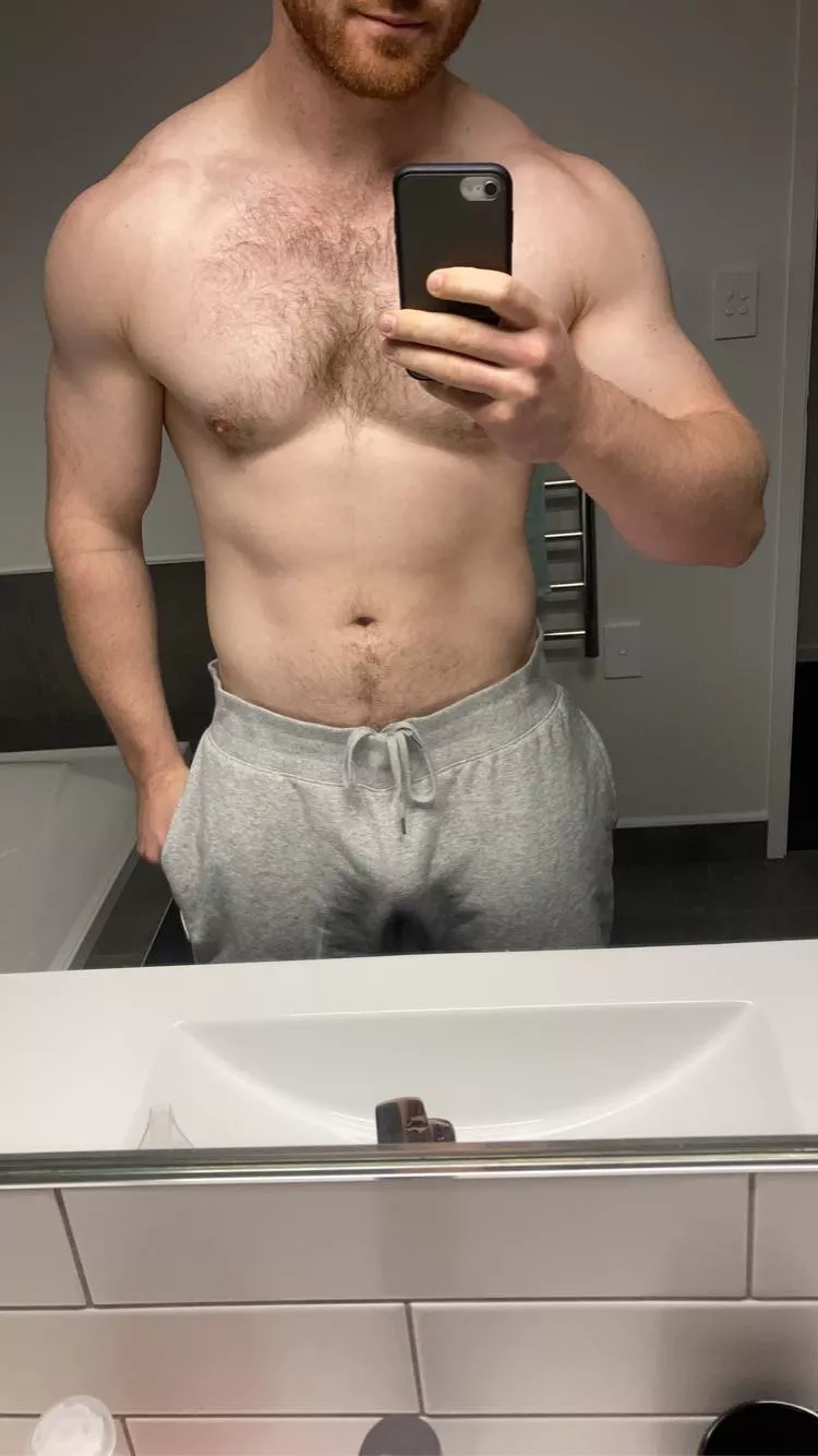 Would you kneel down and take them off ? 😏 posted by gingermanjack