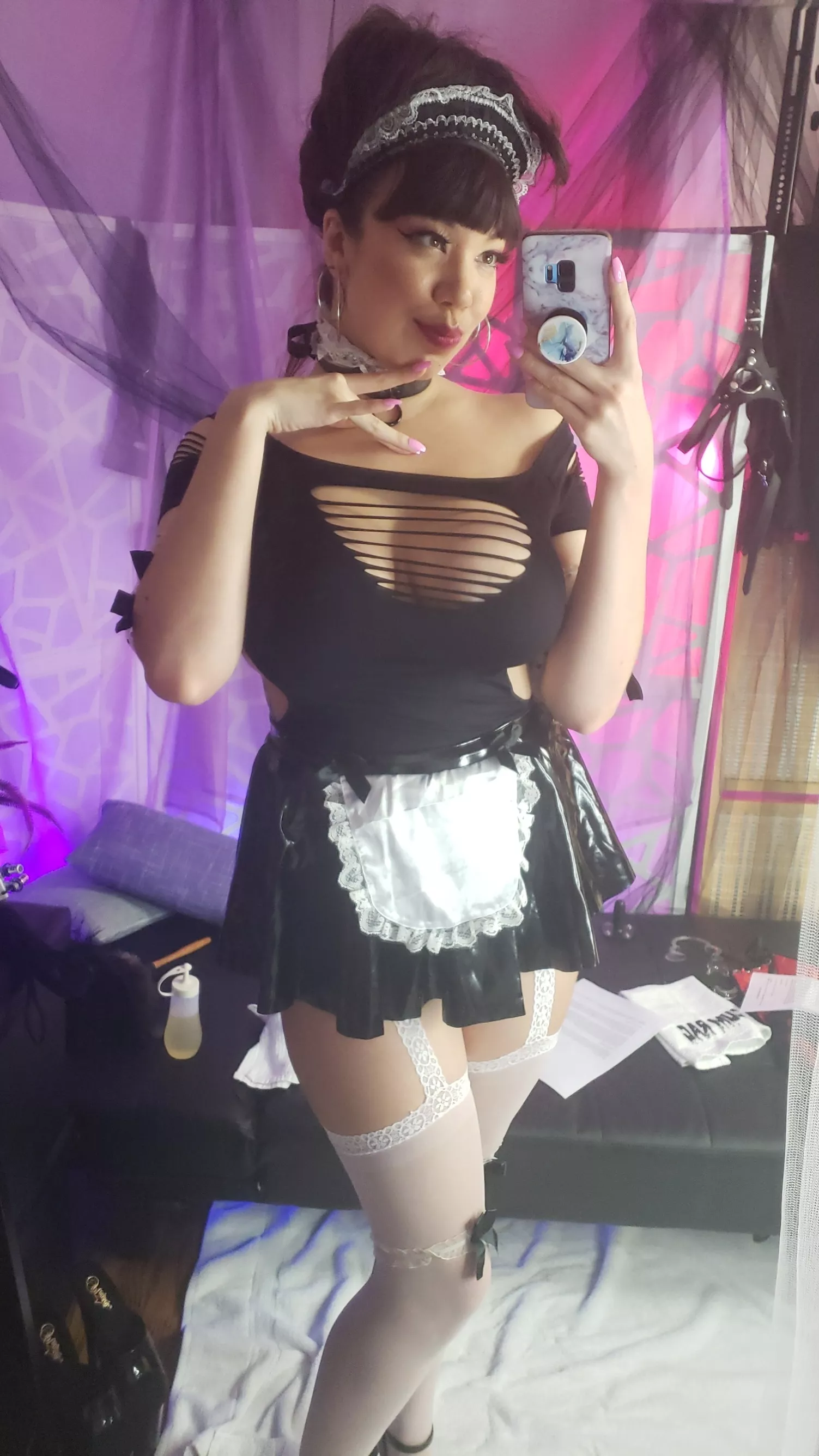 would you let me clean in this outfit? posted by LittlePuckMe