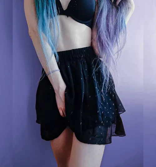 Would you let me go out like that with no panties on? Or would you fuck me first leaving me dripping with your cum?🤭😍 by thefuzzygoth