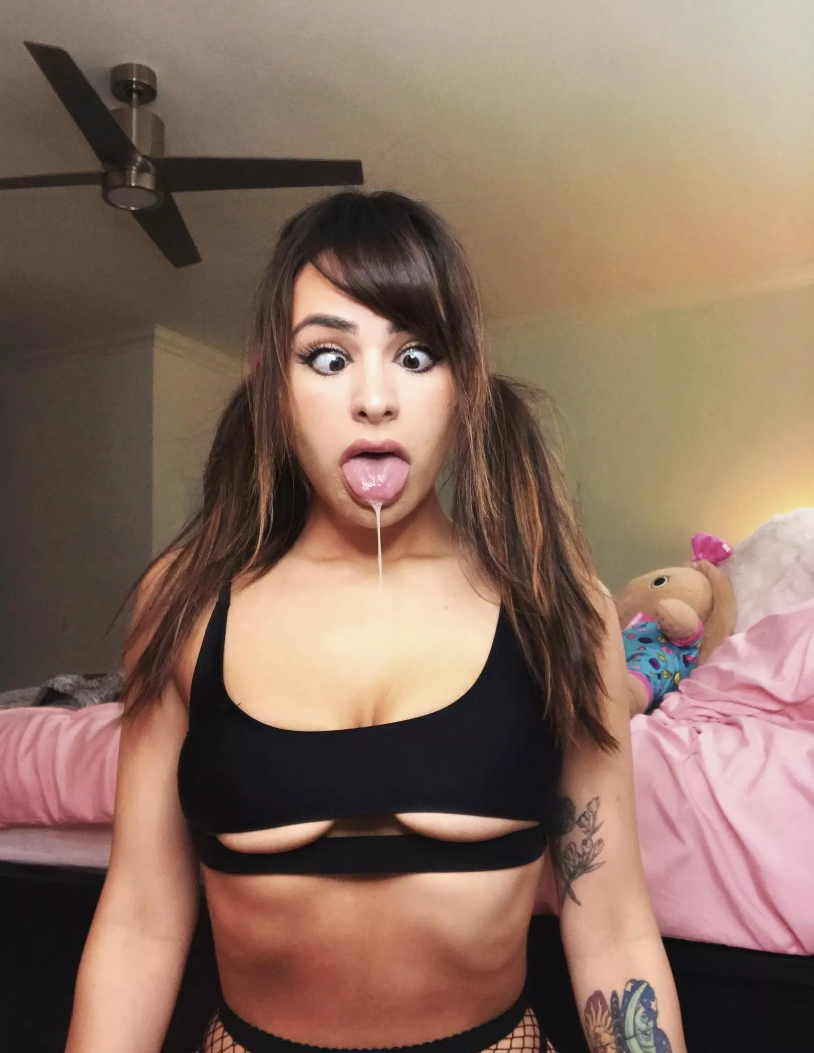 Would you let me spit down your throat?😈 posted by Important-Run-1836