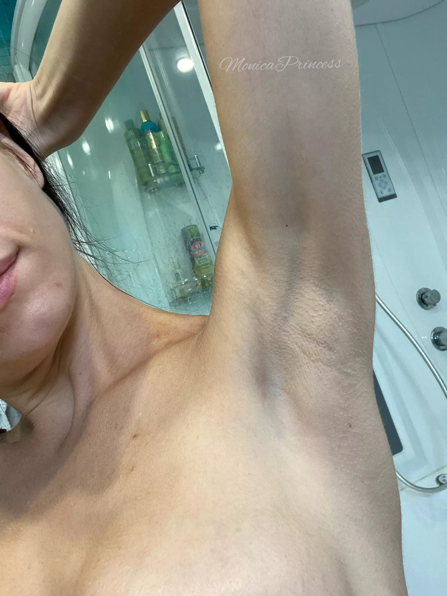 Would you lick my pits? posted by MonicaPrincess