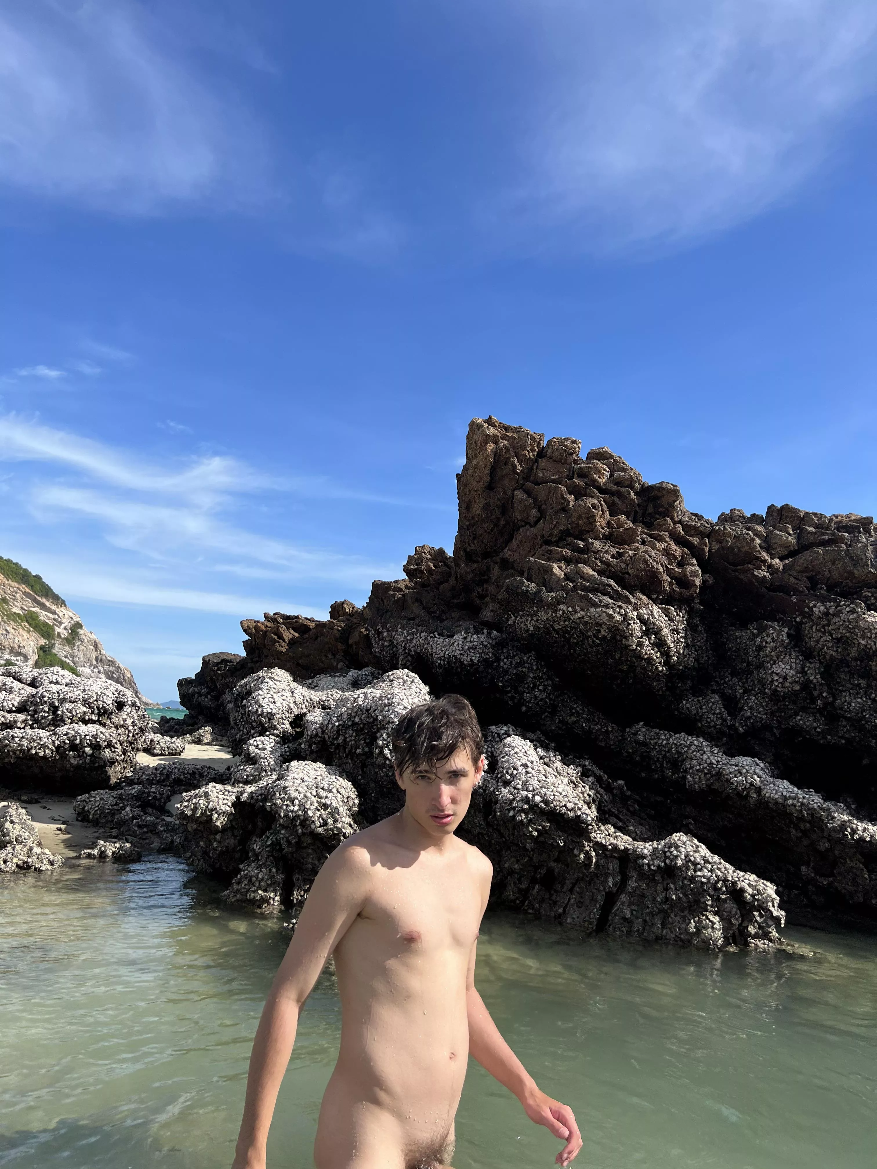 would you like swim with me naked ? posted by milkerguy