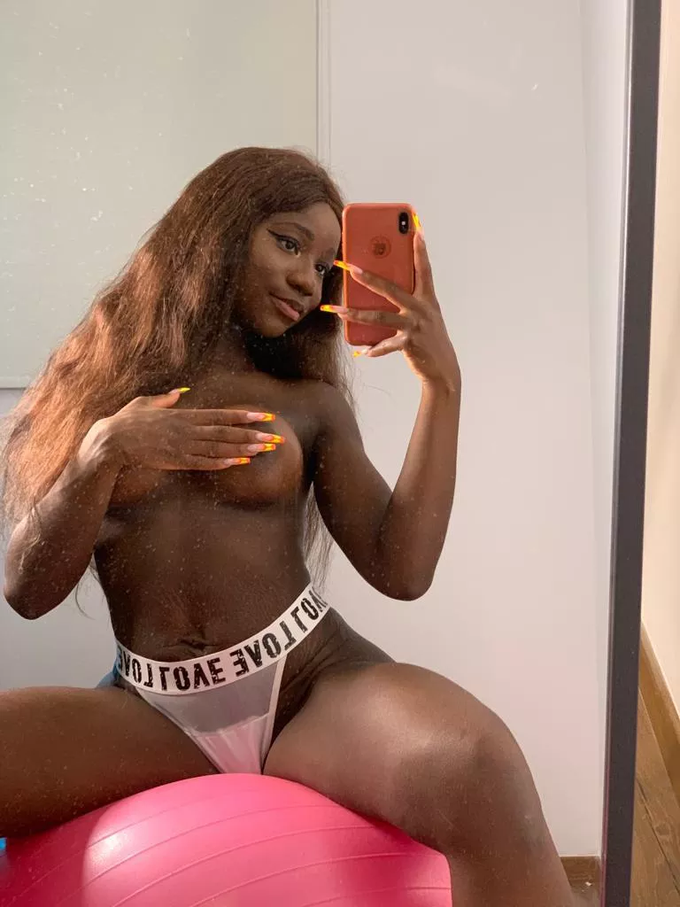 Would you like to be my yoga ball ? posted by Sarahbrown_official