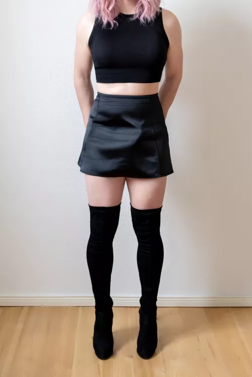 Would you like to explore my Tgirl Bulge? 😋 by Midwestolivia