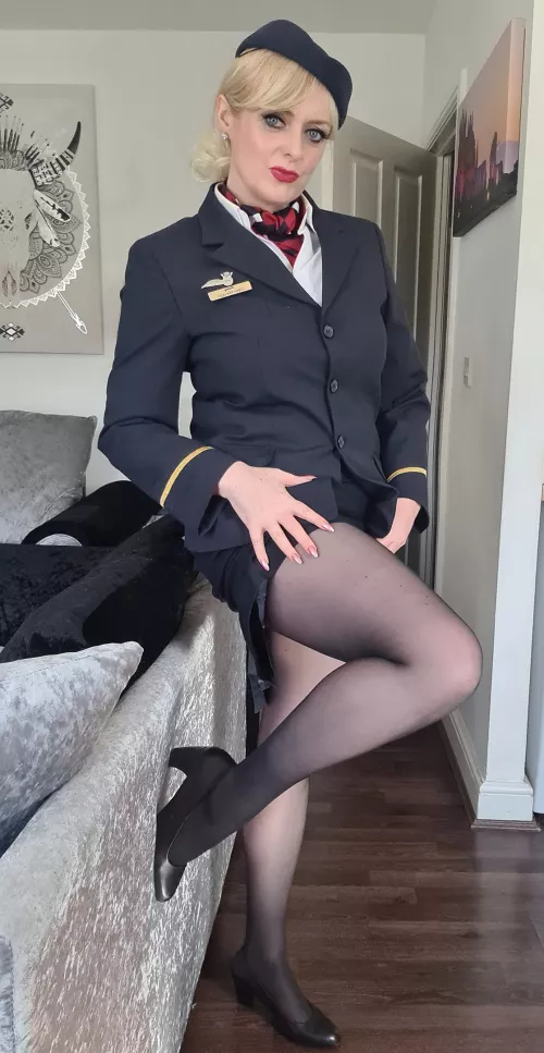 Would you like to join my mile high club? by Pandoras_Pantyhose