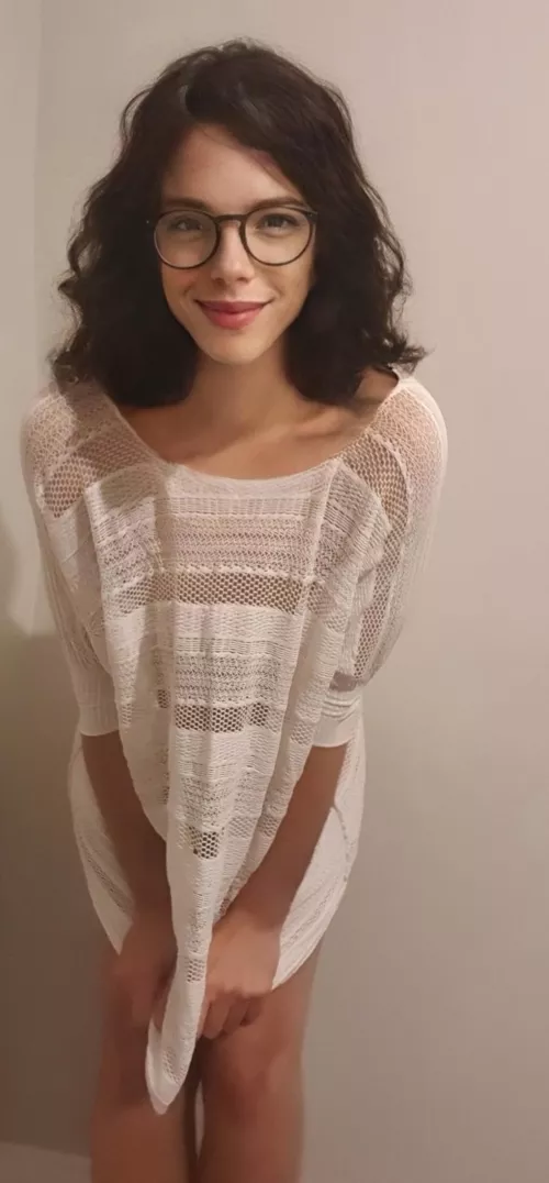 Would you like to see how big I am under that cute and innocent dress? 😈 by Ambitious_Pin_3769