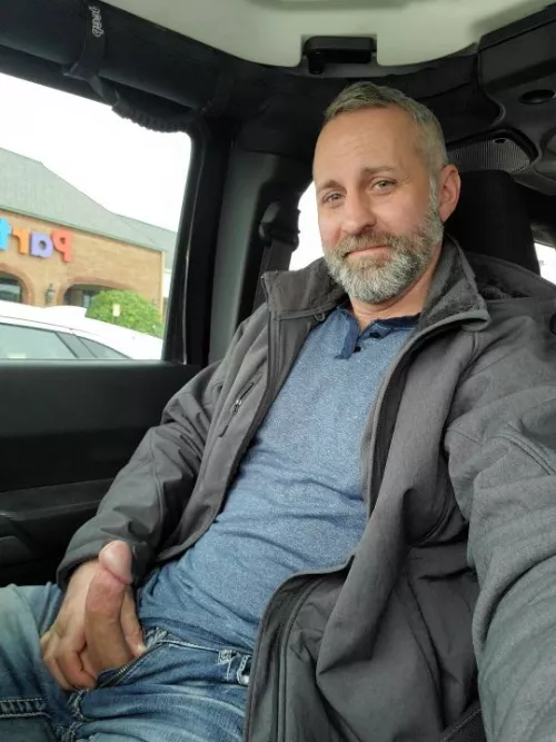 Would you ride this curved cock in the parking lot during the day?? by Informal-Inspector23