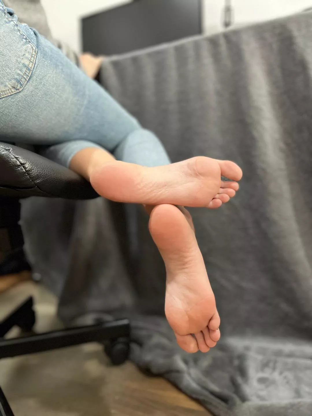 Would you sniff your coworker soles? posted by CutieFeet0902