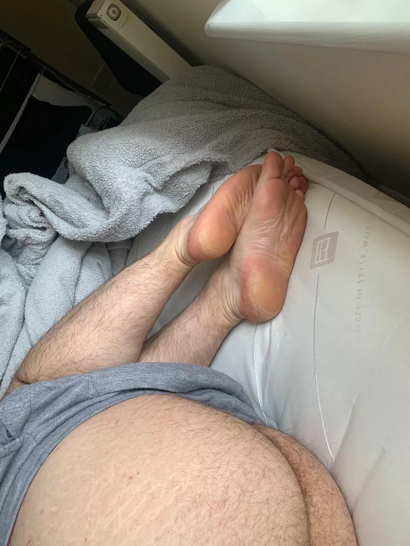 Would you spoil my feet? I want them covering in your load posted by TrainerDeaco