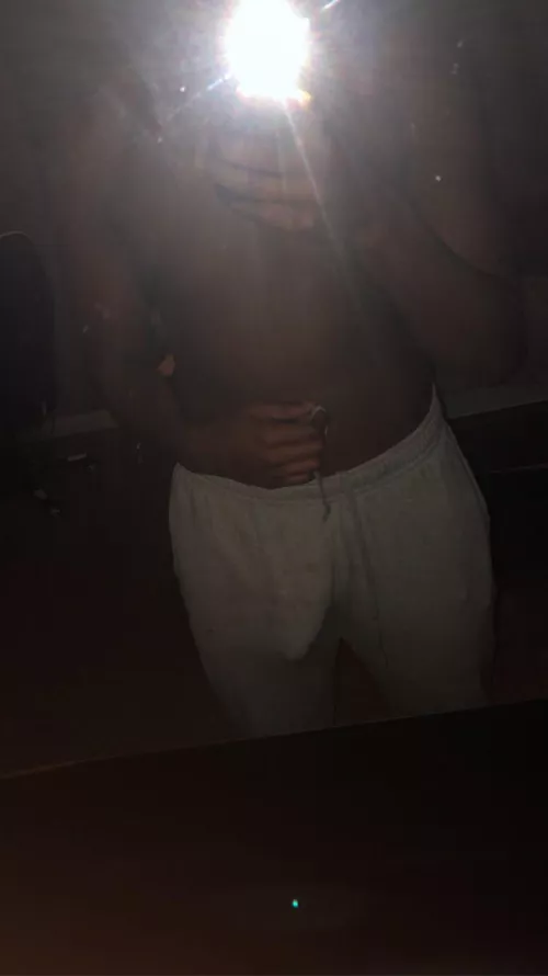 Would you stare at this big soft outline by ThickBBC666