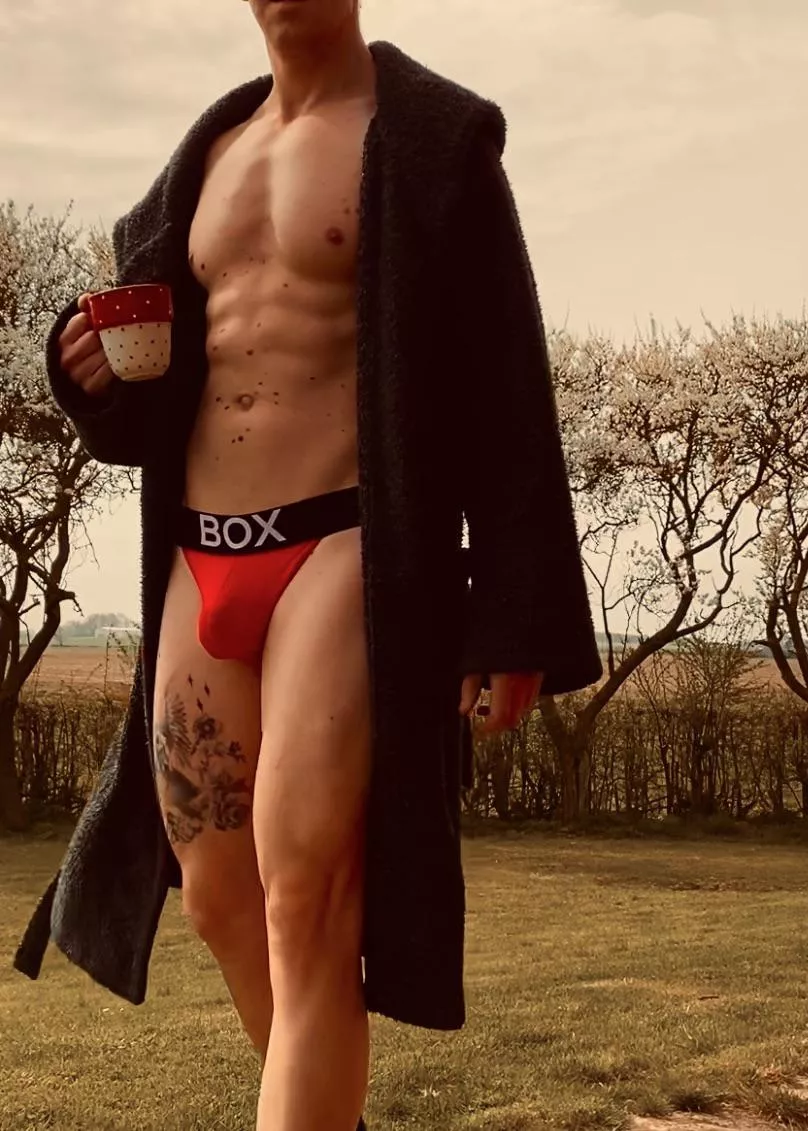 Would you stay at mine? This is how I walk around in the morning! posted by Bob_Shaft_