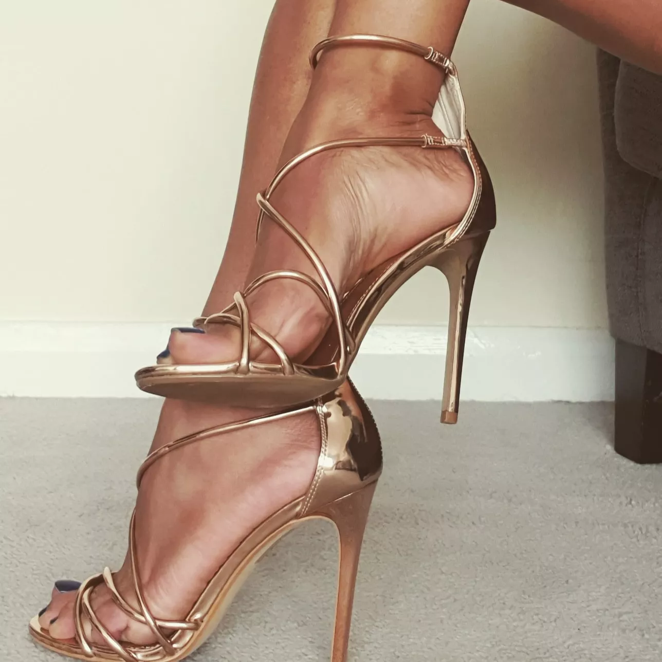 Would you take me on a date wearing these? posted by justfeet666