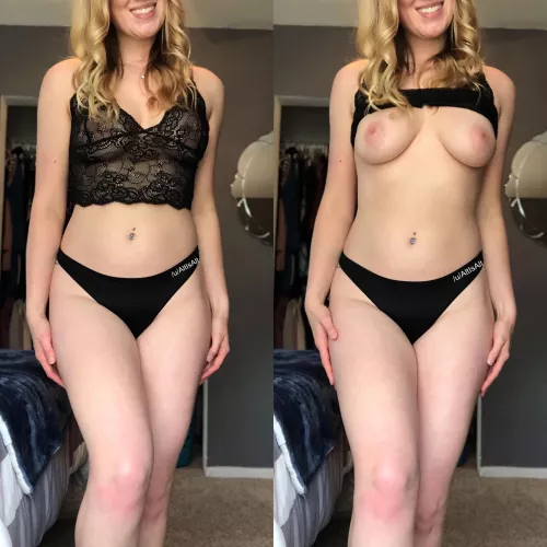 Would you take off my top or panties off first? by AltIsAlt