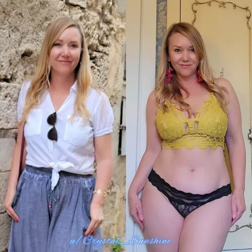 Would you try to bang me if I was your friend's Mom? [F48] by Crystal_Sunshine_