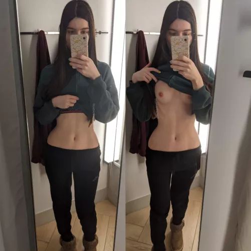 Would you want me in the changing room? by bluetoothkhajiit