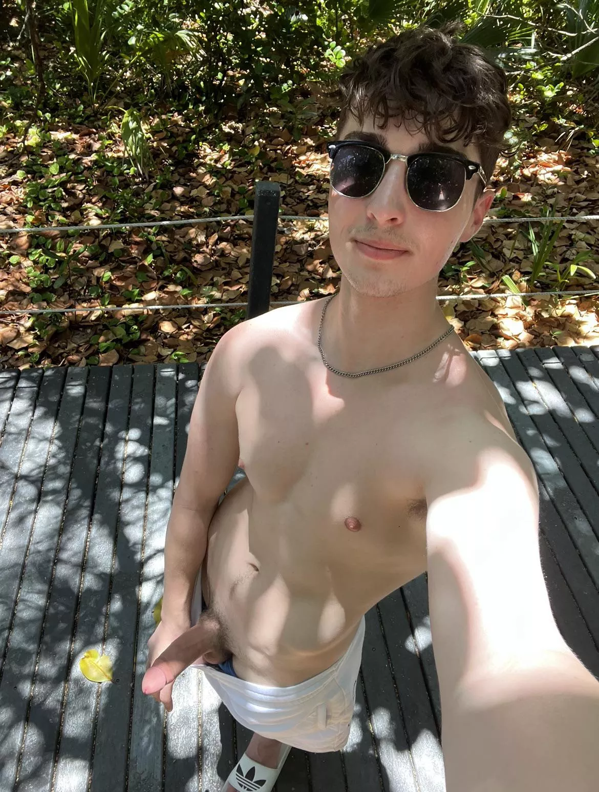 Would you want to suck my cock outside? posted by sadboycad