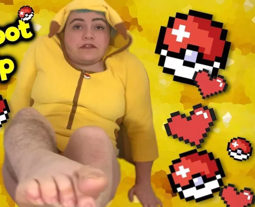 Would you worship Pikachu's feet? posted by scoobsboob